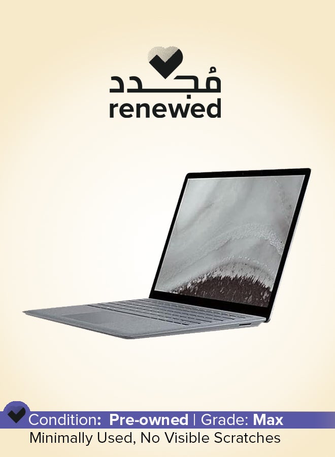 مايكروسوفت تم تجديده - جهاز Surface Laptop 2 بشاشة مقاس 13.5 بوصة، ومعالج Intel Core i5/الجيل السابع/ذاكرة وصول عشوائي سعة 8 جيجابايت/محرك أقراص SSD سعة 128 جيجابايت/بطاقة رسومات Intel UHD 620 - Image 1