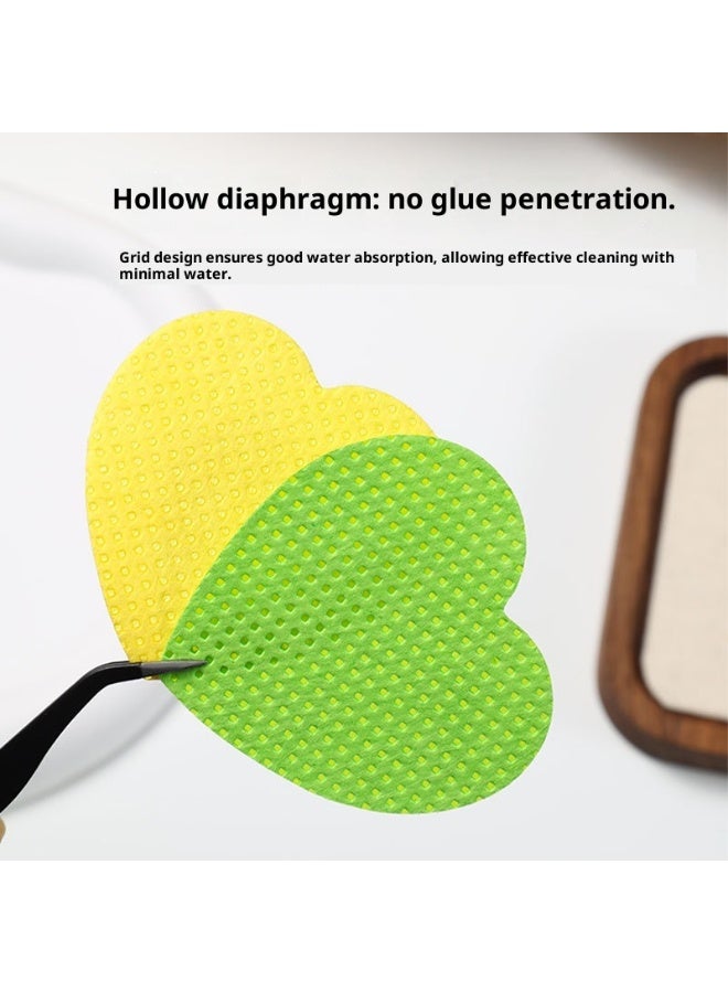 وسادات قطن مناديل الأظافر، مجموعة مزيل طلاء الأظافر بالجل، وسادات قطنية لإزالة طلاء الأظافر، مناديل أظافر قابلة للاستخدام، ألياف قطن طبيعية نقية، مناسبة للمنزل أو الصالون - Image 3