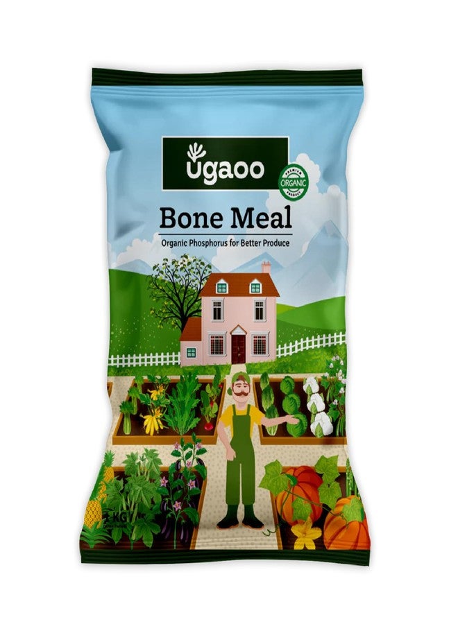 Ugaoo Organic Bone Meal Powder Fertilizer for Plants - 1 Kg - Image 1