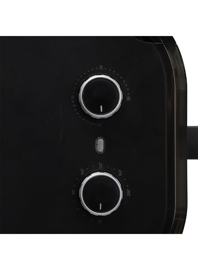 Winning Star Air Fryer, 7.7L – Oil-Free Cooking, Non-Stick Surface, Adjustable Indicator, 1800W, Black, ST-9649 - Image 2