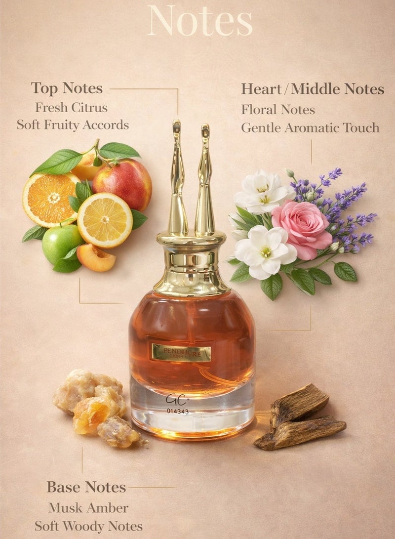 جيني كوليكشن عطر أو دو بارفان نسائي 25 مل | جيني كولكشن رقم 4343 | عطر بخاخ طبيعي طويل الثبات للاستخدام اليومي - Image 2