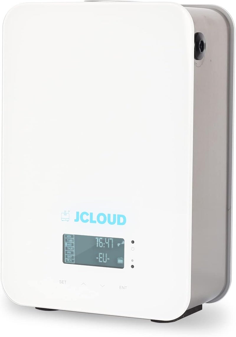 JCLOUD Upgrade Smart Scent Air Machine for Home, Hotel Scent Diffuser with Cold Air Technology, HVAC Scent Diffuser Cover Up to 2000 Sq. Ft | Waterless Aromatherapy Diffuser for Large Room, White