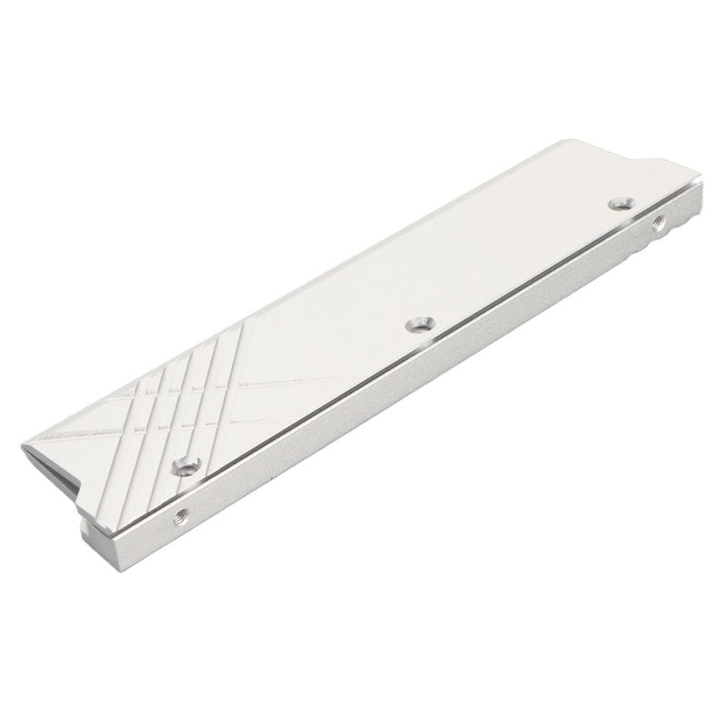 Silver Aluminium Alloy DDR5 RAM Heatsink With Heat Dissipation Tape For PC Water Cooling - Image 3