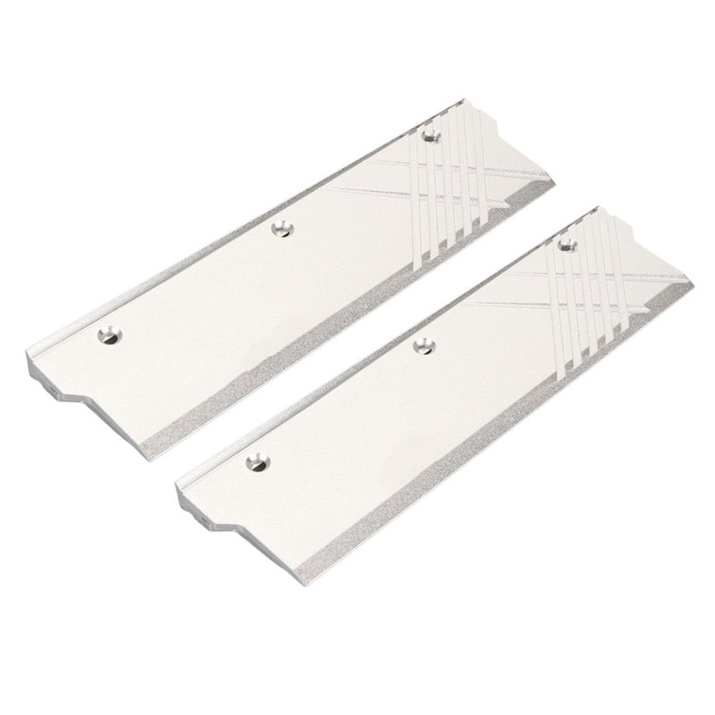 Silver Aluminium Alloy DDR5 RAM Heatsink With Heat Dissipation Tape For PC Water Cooling - Image 5