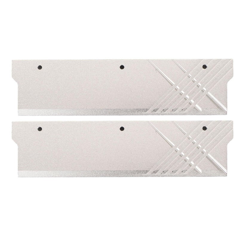 Silver Aluminium Alloy DDR5 RAM Heatsink With Heat Dissipation Tape For PC Water Cooling - Image 4