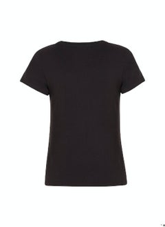 Calvin Klein Jeans Calvin Klein Jeans Women's T-Shirt - Casual Tops - Cotton , Black  - Image 5