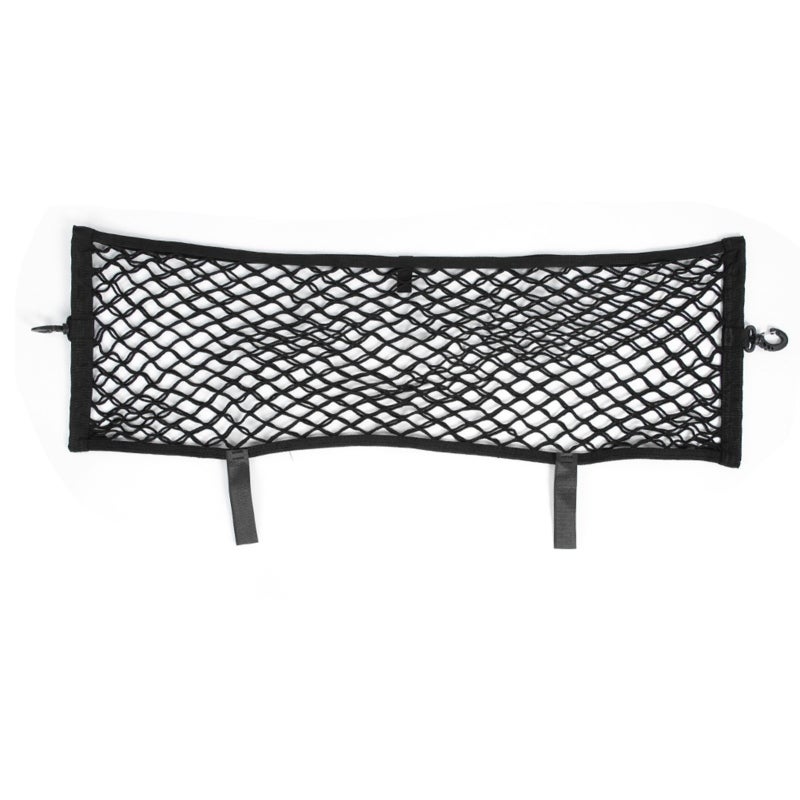 Car Trunk Cargo Net: Double Layer Elastic Storage Net - High Strength Flexible Mesh for SUV Trunk Luggage Compartment Travel Storage - Image 1