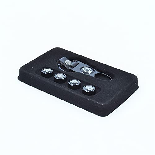 Careflection Premium Car Tyre Valve Cap Air Cap Car Tyre Valve Stem Cap Air Covers with Keychain Compatible for All New Renault Cars - Image 3