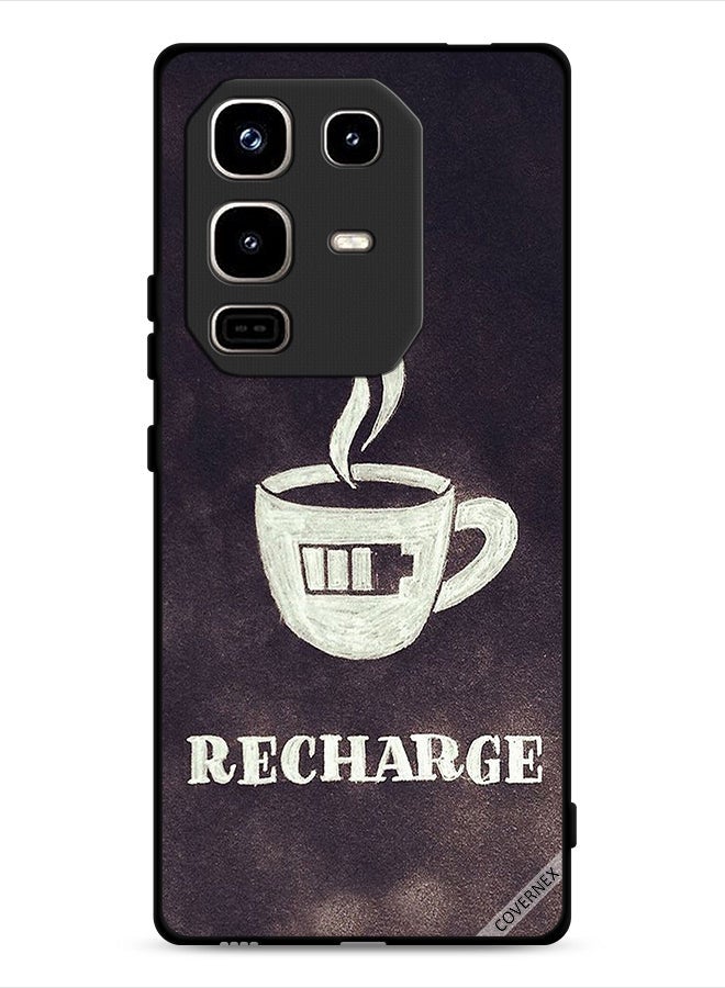 Covernex Infinix Note 50 Pro 4G Protective Case Cover Coffee Recharge - Image 1
