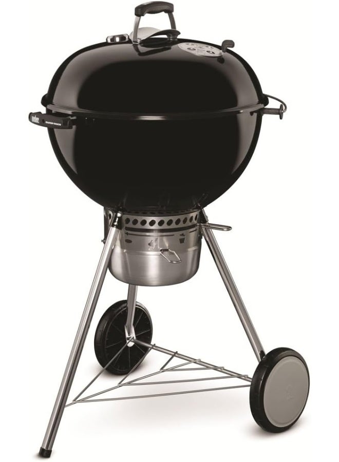 Weber Master Touch Charcoal Grill 22" Built in Thermometer, Black - Image 1