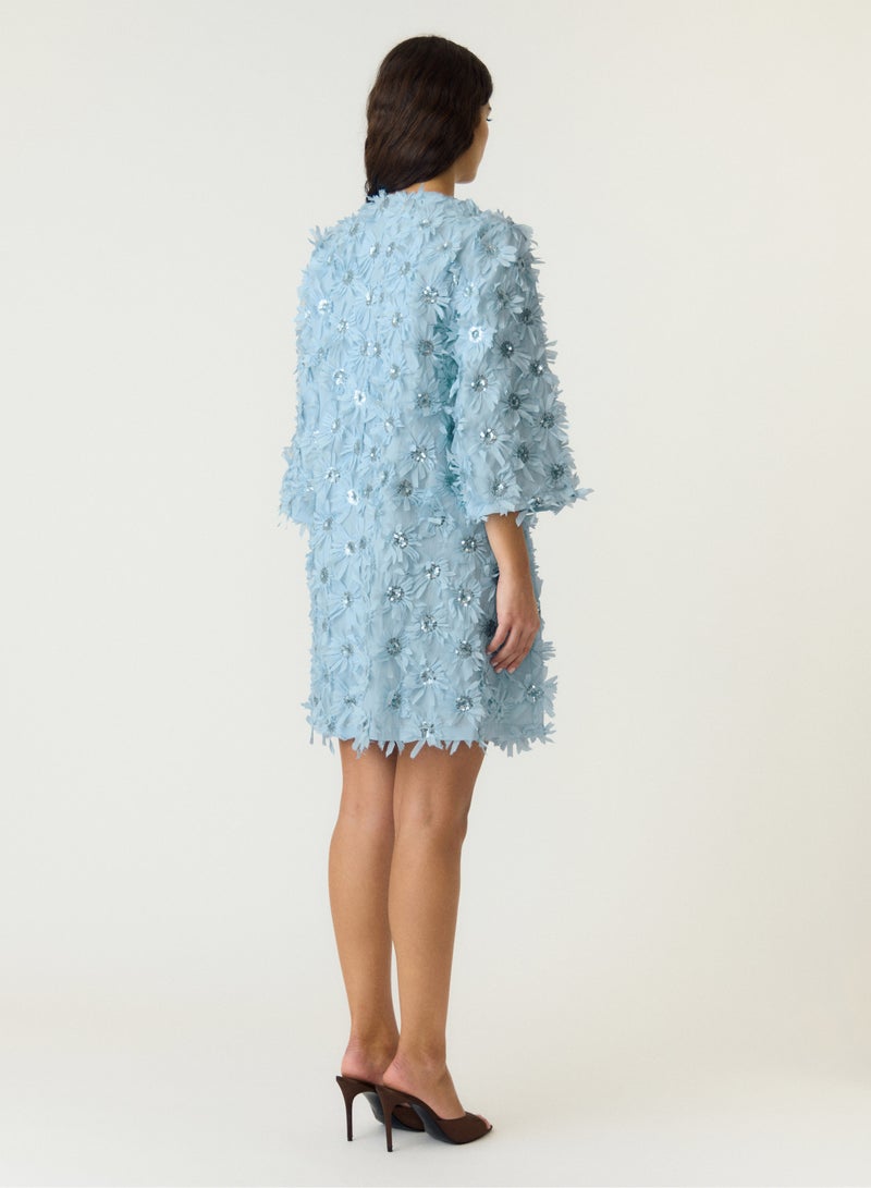 YAS ABELONE floral detail dress - Image 3