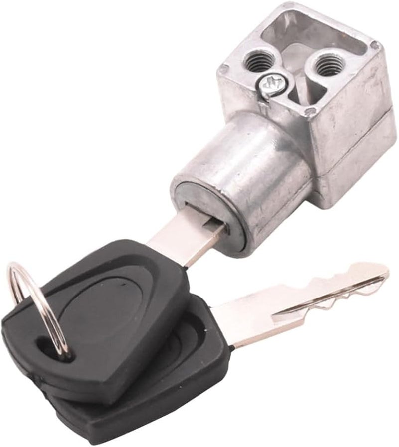 Electric Bike Anti Theft Lock Set Type B Zinc Plated Shell Aluminum Core 2 Locks - Image 2