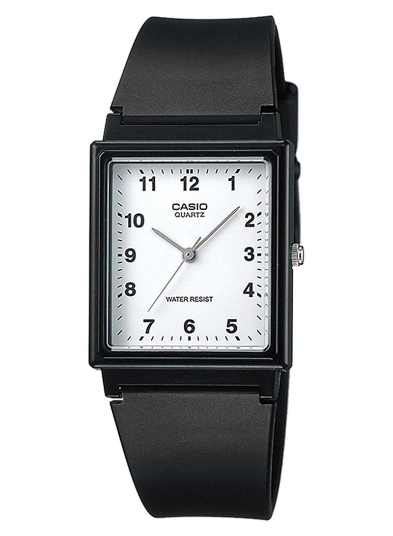 CASIO Men Resin BAnd Analog Watch MQ-27-7BDF - 27 mm - Black - Image 1