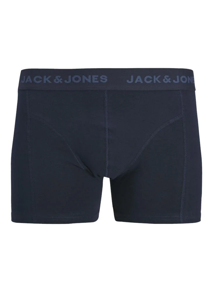 JACK & JONES 7-Pack solid trunks