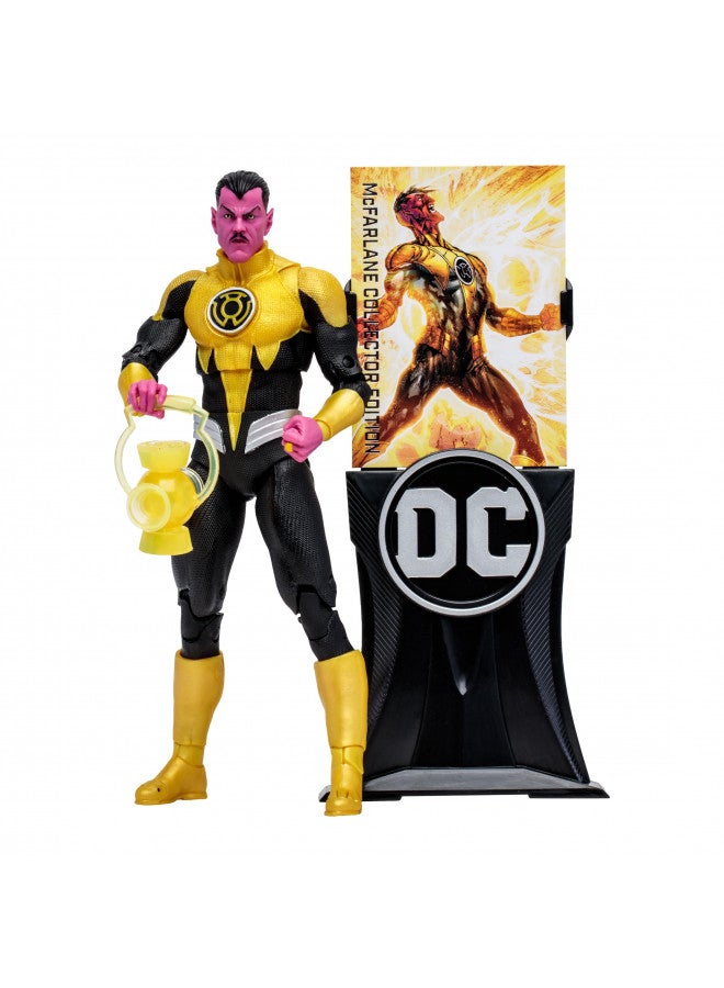 McFarlane Toys McFarlane Collector Edition #6 - DC Multiverse - Sinestro (Sinestro Corps Wars) 7in Figure (Style May Vary) - Image 4