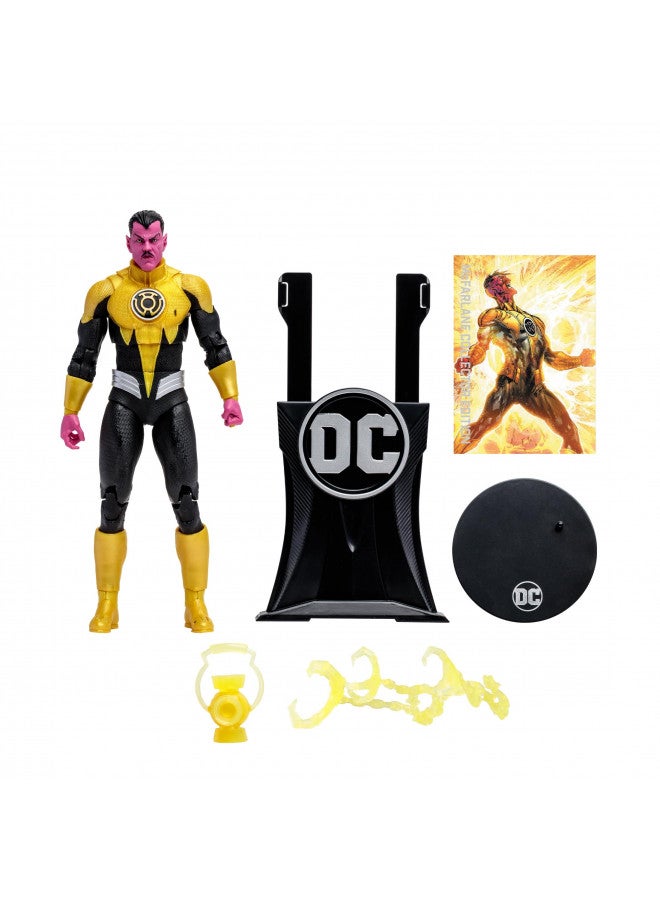 McFarlane Toys McFarlane Collector Edition #6 - DC Multiverse - Sinestro (Sinestro Corps Wars) 7in Figure (Style May Vary) - Image 3