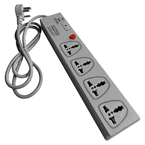 MX Power Strip with 4 Universal Sockets, Built-in Fuse, Master Switch, LED Indicator – Extension Board with 1.5 Meter Cord – 6A/250V AC – Multiplug Spike Guard for Low Wattage Devices - Image 4