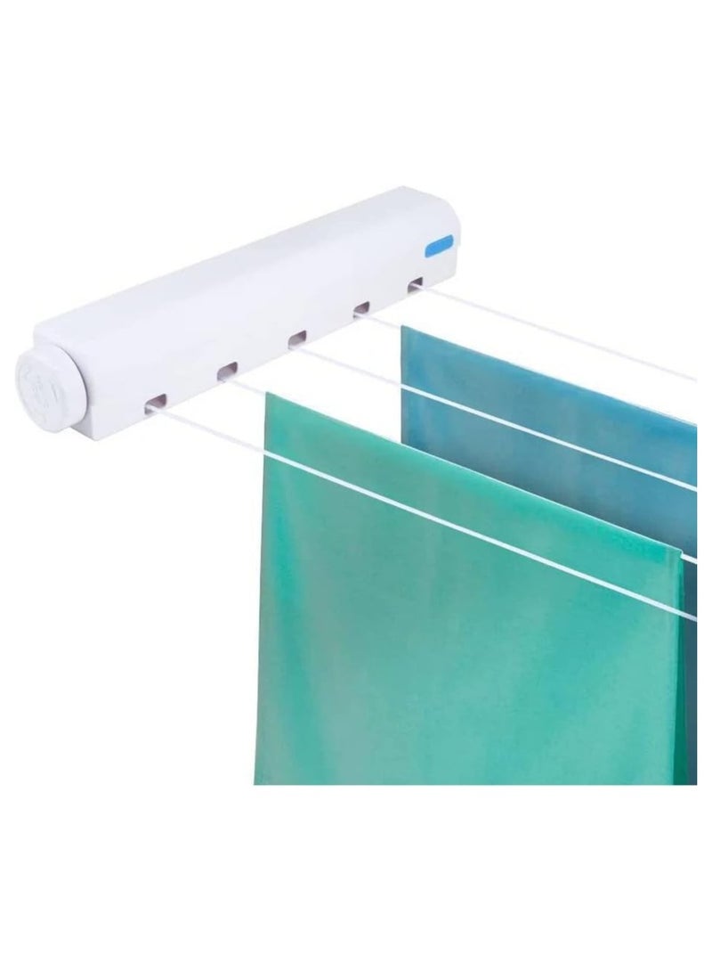 5-Rope Retractable Portable Clothes Drying Rack