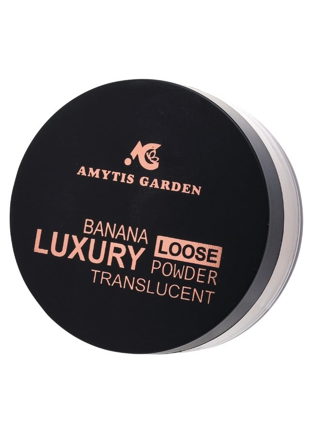 AMYTIS GARDEN Luxury Banana loose Translucent Powder (Desert Sand) 12 Grams - Image 3
