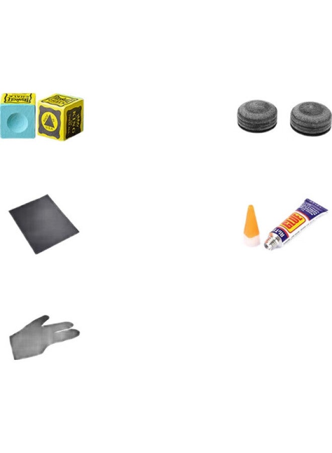 Livex Black Blade, Carbon Fiber Small Tip Cue, Snooker Chinese Black 8 High-tech Carbon Straight Cue, Pool Cue, Billiard Cue - Image 1