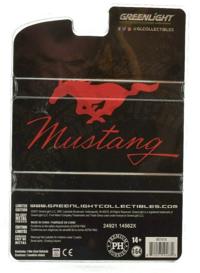 PH Premium Hobbies Greenlight x Highland Green 1968 Ford Mustang GT 1:64 Scale Diecast Car 51414 - Image 2