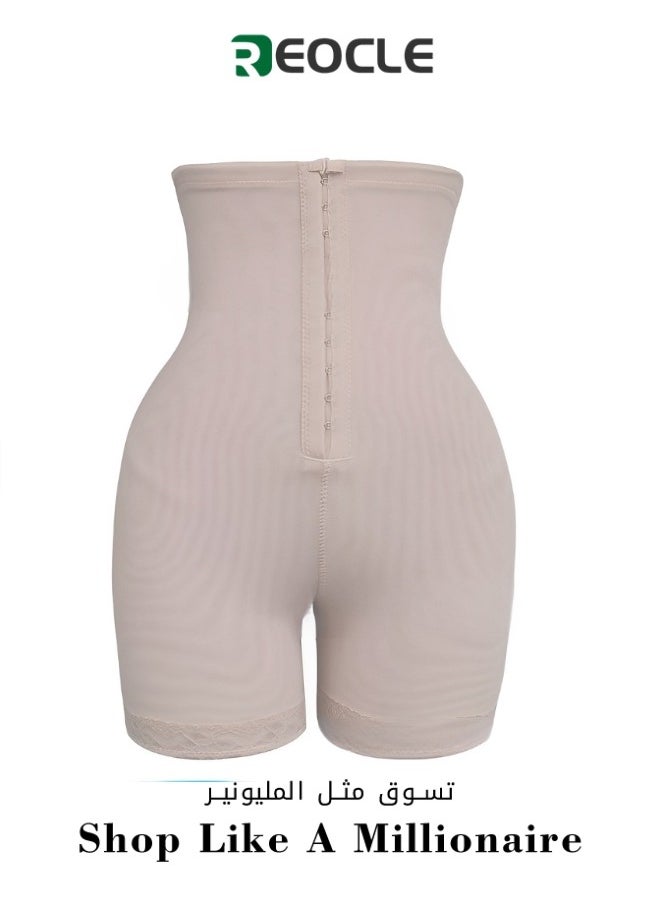 REOCLE - Women's Shapewear Seamless High Waist Trainer Body Shaper Shorts Slimming Underwear Tummy Control Panties Compression Shapewear - Image 1