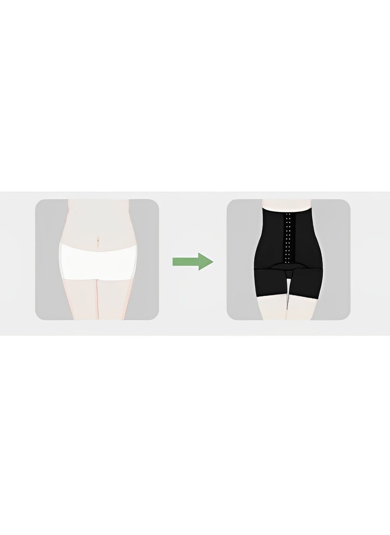 REOCLE - Women's Shapewear Seamless High Waist Trainer Body Shaper Shorts Slimming Underwear Tummy Control Panties Compression Shapewear - Image 1