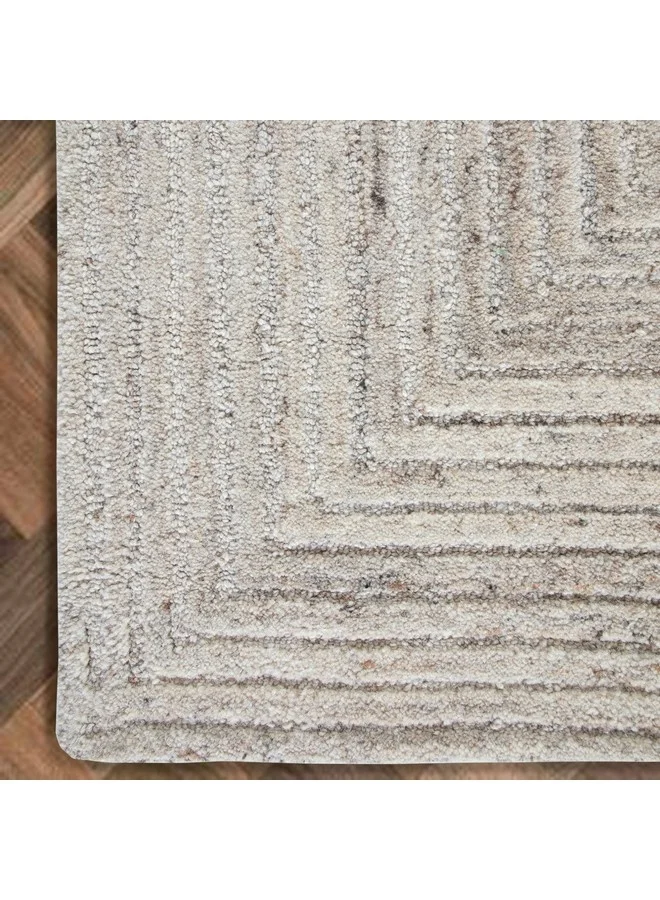 Home Box Kasbah Cersei Shaped Handtufted Woollen Rug 120 x 170 cm