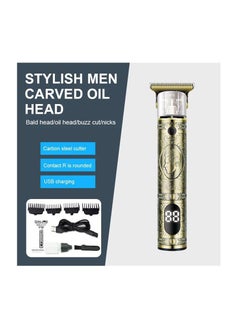 Generic Rechargeable LCD Display hair trimmer for men corded cordless hair clipper home professional electric pro beard trimmer  - Image 4