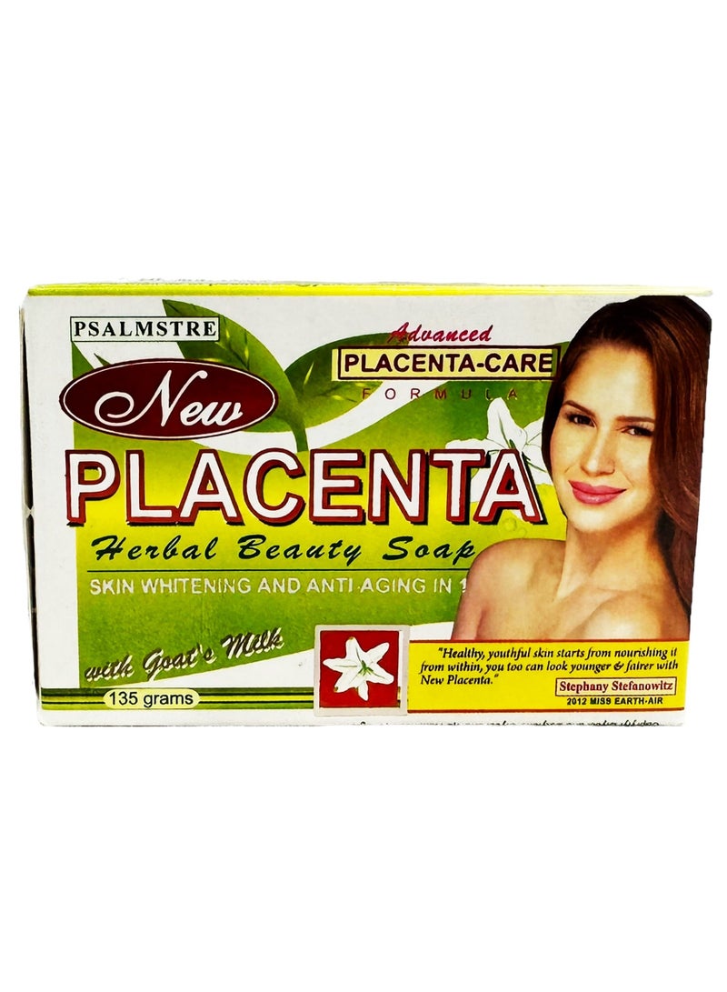 Psalmstre New Placenta Herbal Beauty Soap Classic 135 G - Image 3
