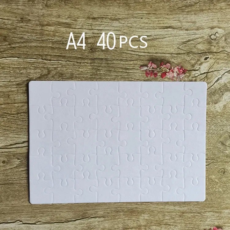 Bluejw A3 A4 A5 Sublimation Blank Puzzles Jigsaw Educational Games for Kids - Image 4
