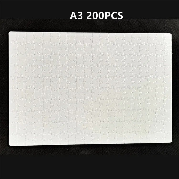 Bluejw A3 A4 A5 Sublimation Blank Puzzles Jigsaw Educational Games for Kids - Image 1