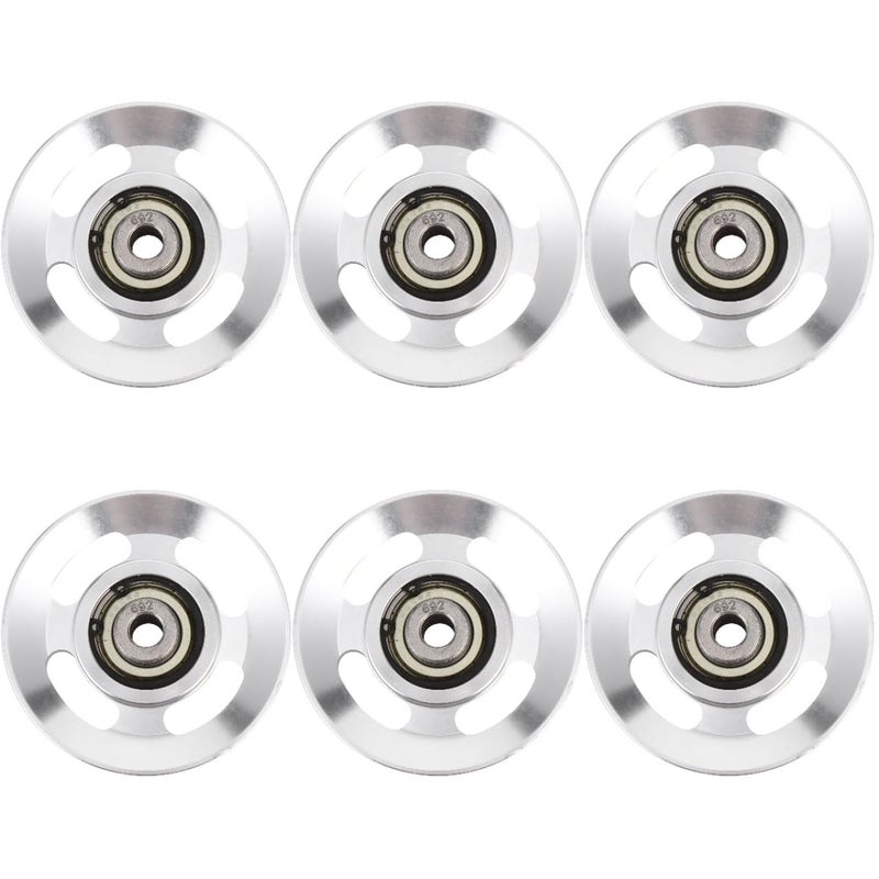 balacoo Heavy Duty Pulley Wheel for Gym Equipment Smooth Aluminum Cable Pulley Replacement for Home Exercise Machines Durable Fitness Attachment 3.46X4.72 Inch - Image 1