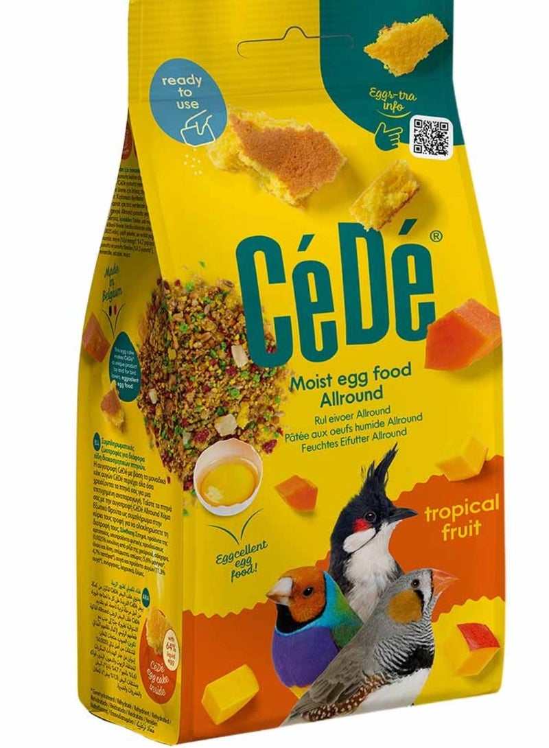 CeDe Egg Food Moist Allround Tropical Fruit 200g - Image 1