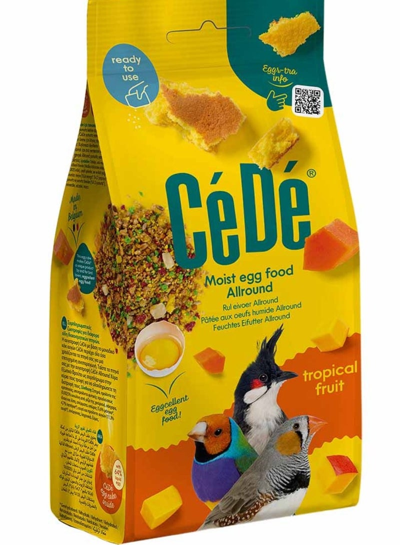 CeDe Egg Food Moist Allround Tropical Fruit 200g - Image 4