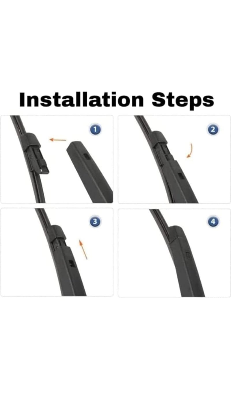 RYU7® Rear Wiper Only Blade Exact Fit Design Fits for Yeti - Image 5