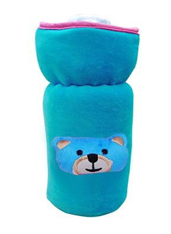 Alya The Cheeky Kidzz Pack of 3 New Born Baby Nursing Feeding Bottle Cover with Soft Stretchable Velvet Attractive Cartoon Design I Baby Milk Feeder Bottle Cover 150 ML-200 ML (Design 351) - Image 2