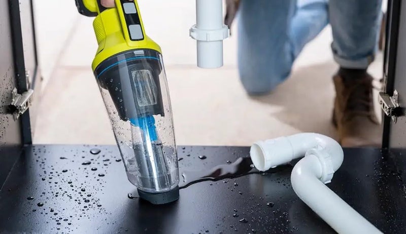 باكروبان ون 18 فولت مكنسة يدوية لاسلكية رطبة وجافة فقط