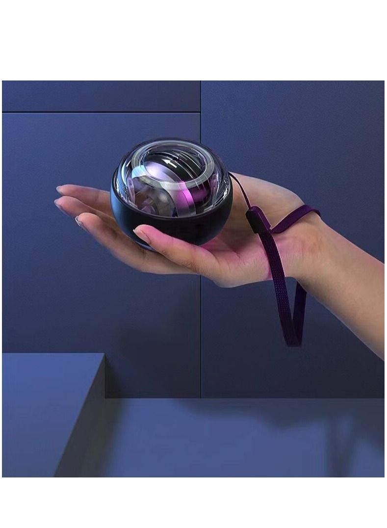 MIXDE Auto-Start Wrist Power Gyro Ball with LED Lights, Wrist Strengthener Forearm Arm Exerciser  Muscle Trainer Bones Fingers Workout Toy Spinner for Wrist Exercise - Image 4
