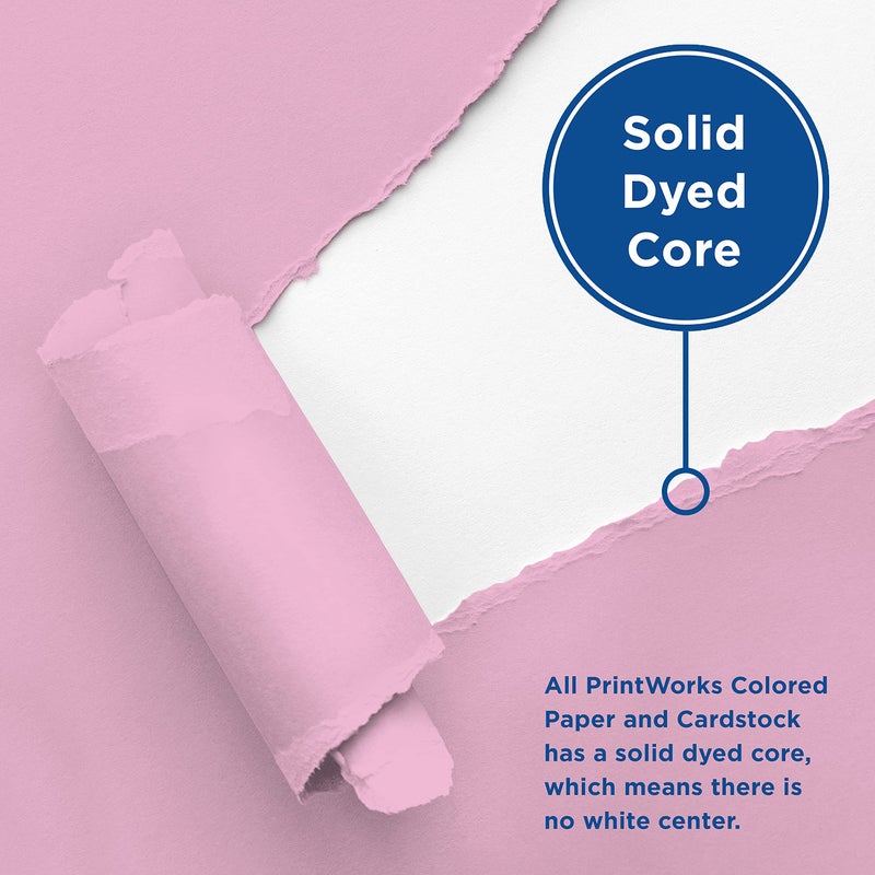 Printworks Valentine Cardstock Collection, 67lb Heavyweight Cardstock, Includes Red, Pink, and White Cardstock, 200 sheets total, Perfect for Cards, Hearts & Crafts - Image 5