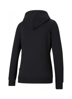 PUMA Ess Logo Full-Zip Hoodie Fl  Black  - Image 2