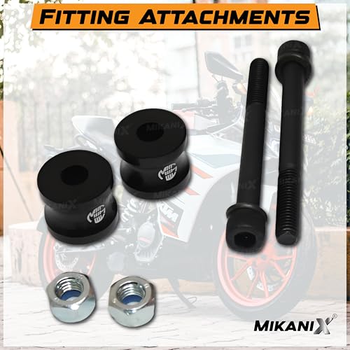 OBEROI'S TRADERS KTM Bike Handlebar Riser/Handle Height Raiser Clamps For Duke 125/200/250/390 Handlebar Riser Kit - Image 5