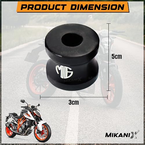 OBEROI'S TRADERS KTM Bike Handlebar Riser/Handle Height Raiser Clamps For Duke 125/200/250/390 Handlebar Riser Kit - Image 3