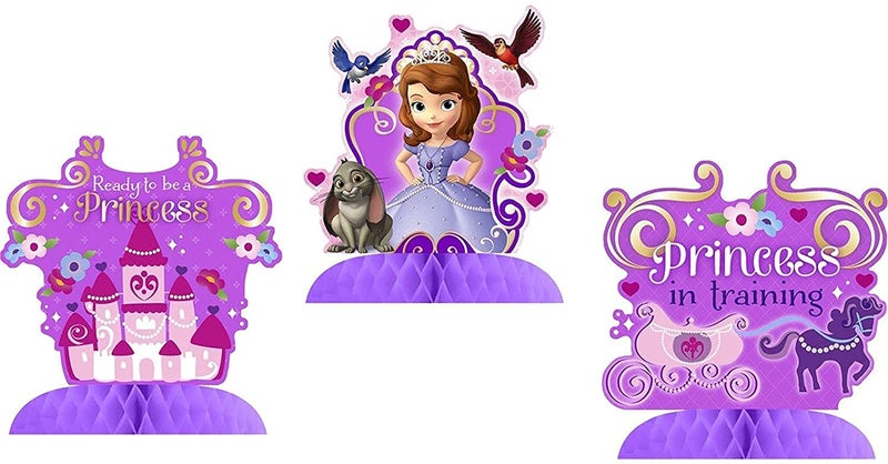 Unique Sofia The First Princess Birthday Party Supplies Decoration Bundle Includes 6 Mini Table Centerpieces - Image 2