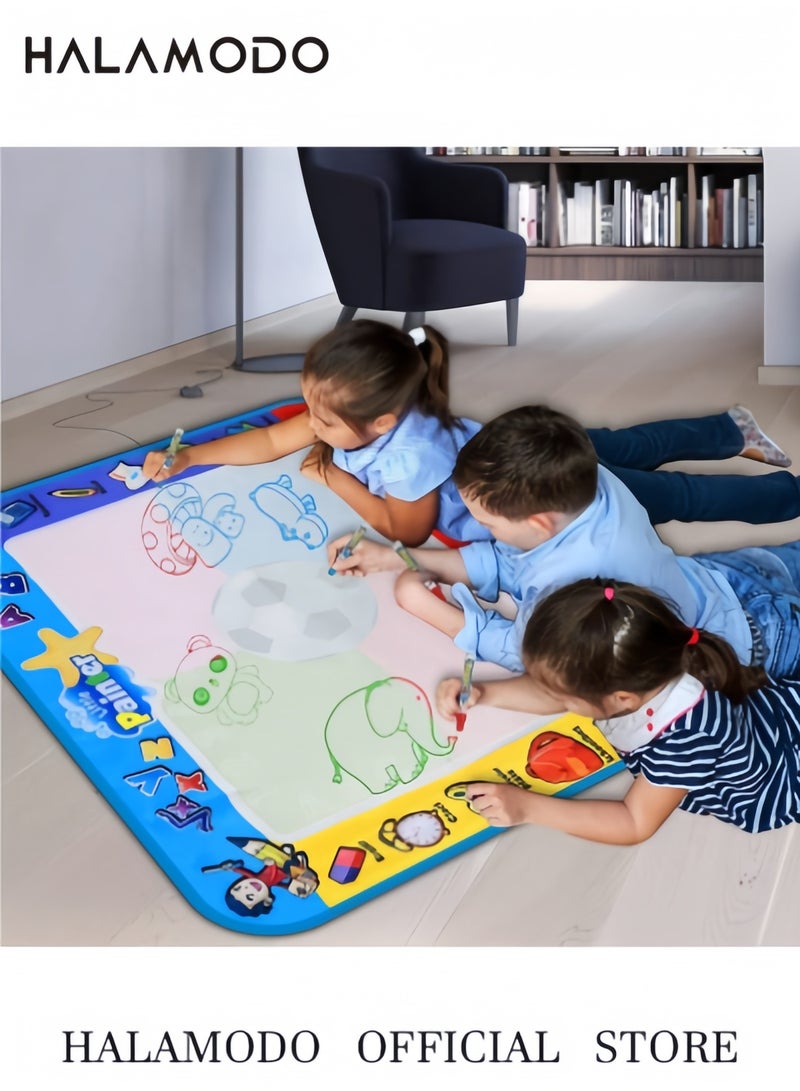 سجادة تلوين، ألعاب أطفال، سجادة كبيرة للرسم بالماء، لوحة رسم للأطفال الصغار، هدايا للبنات والأولاد - Image 3