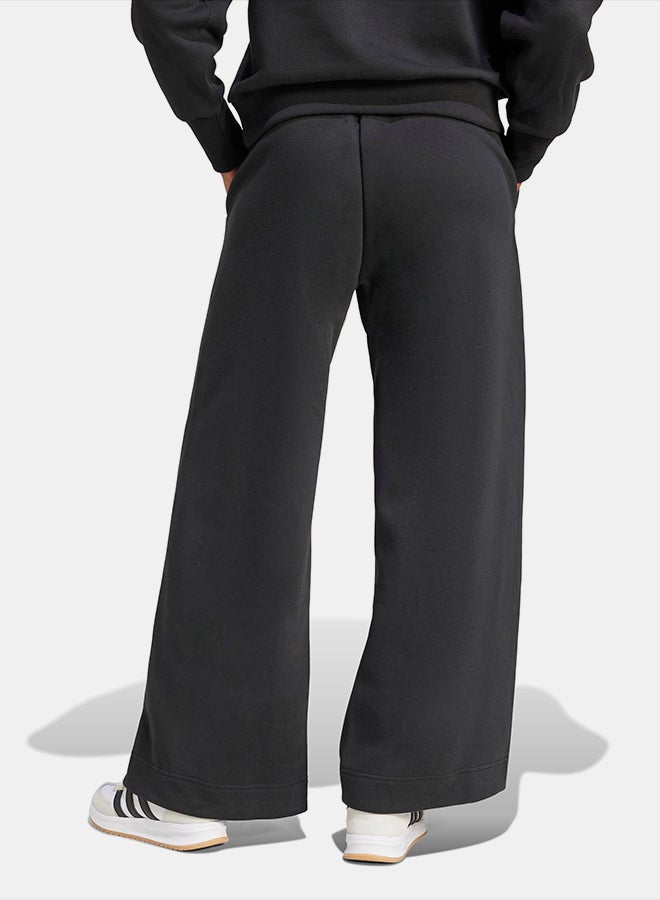 Adidas ALL SZN Fleece Loose Wide-Leg Pants - Image 2