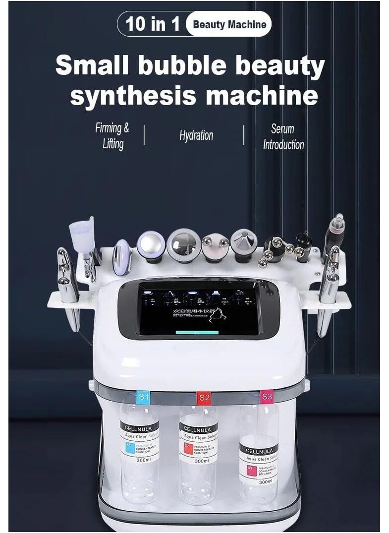 Generic - 10 IN 1 DERMABRASION H2O2 HYDRAFACIAL BEAUTY MACHINE - Image 1