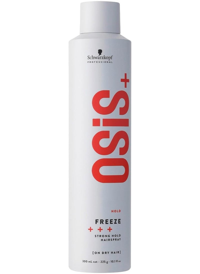 Schwarzkopf Professional - Osis+ Hold Freeze Strong Hair Spray 300ml - Image 1