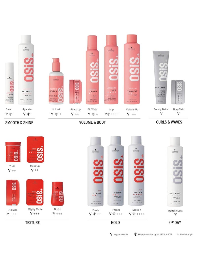 Schwarzkopf Professional - Osis+ Hold Freeze Strong Hair Spray 300ml - Image 1