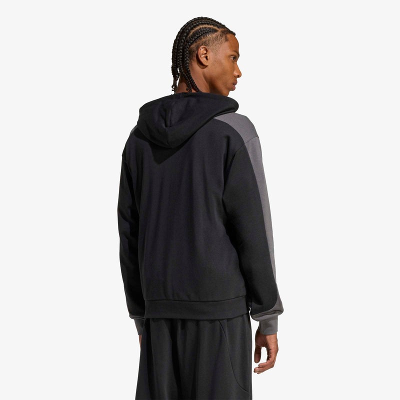 اديداس COLLEGIATE FRENCH TERRY FULL-ZIP HOODED TRACK TOP - Image 3